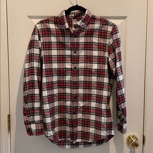 Uniqlo Mens Button Down Longsleeves Plaid Shirt
